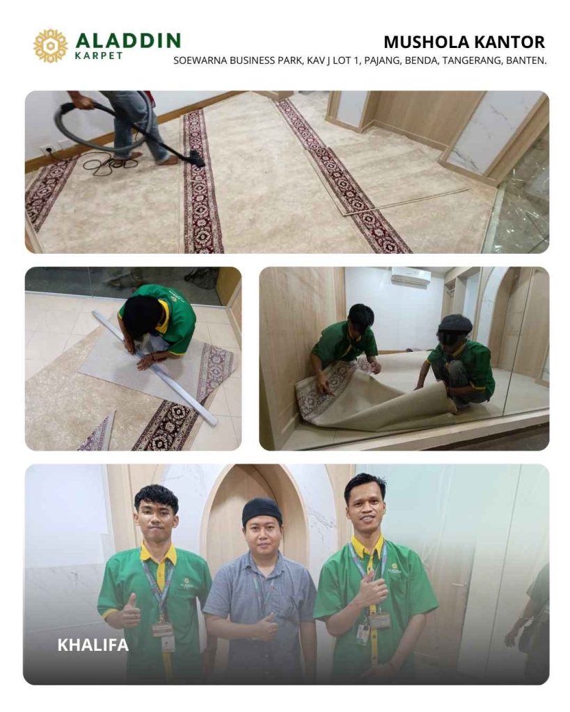Jual Karpet Masjid Tangerang Meteran Turki Murah Berkualitas dan Harga Terjangkau